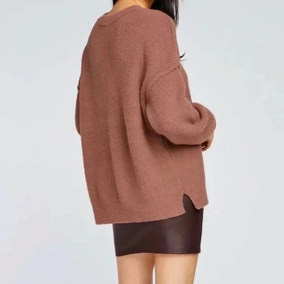 Gentle Fawn Cozy Plush Shaugnessey fleece fuzzy sweater L - Picture 3 of 13